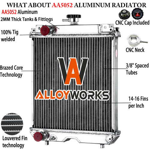 Radiator for kubota compact - radiator,