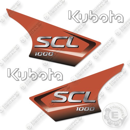 Kubota scl 1000 decal kit - scl,
